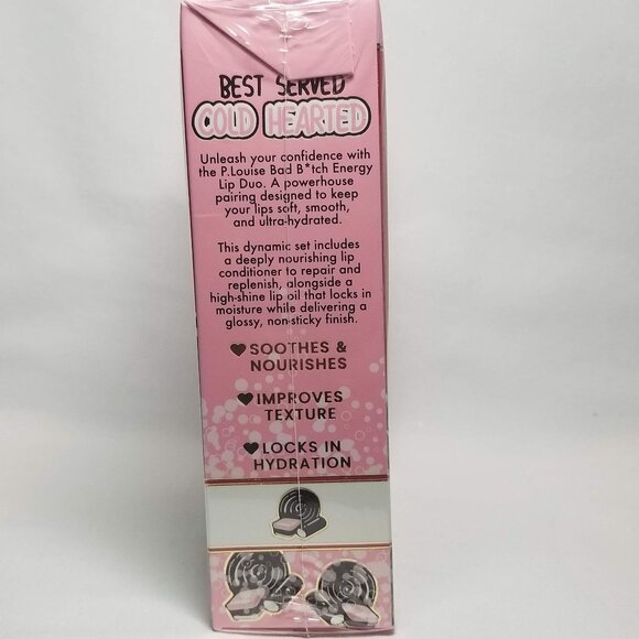 P.Louise Bad B❤︎tch Energy Lip Duo Liquorice - Picture 4 of 4